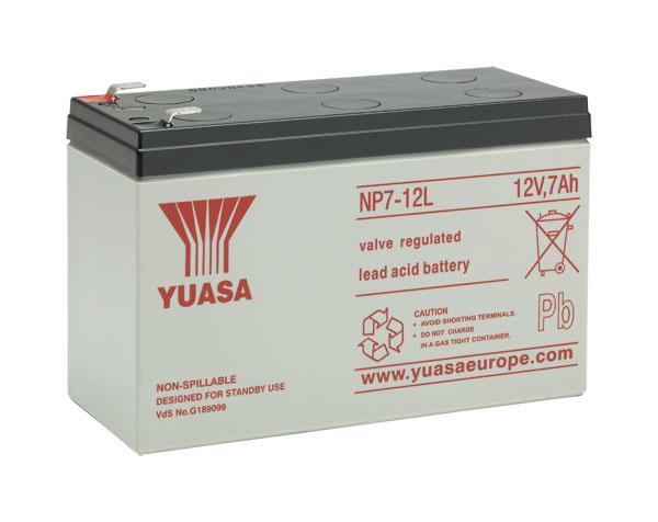 Акумуляторная батарея Yuasa 7Ah 12V (NP7-12L)